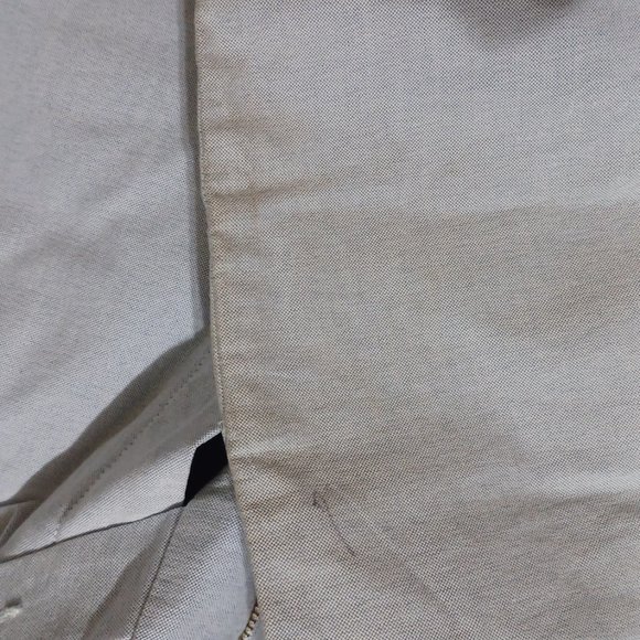 Men's Blue Oxford Shorts - Picture 7 of 8